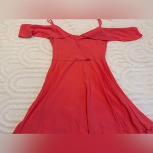 Charlotte Russe Bright Pink Dress, Size S, NWOT, Spring Summer Casual Dress